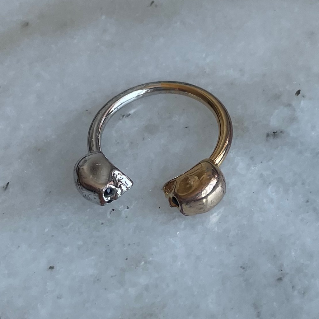 Open Skull Ring